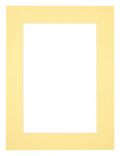 Passe Partout 30x40cm Carton Jaune Bord 5cm Droit De Face | Yourdecoration.fr