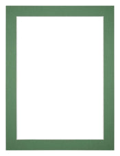 Passe Partout 30x40cm Carton Vert Foret Bord 3cm Droit De Face | Yourdecoration.fr