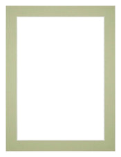 Passe Partout 30x40cm Carton Vert Menthe Bord 3cm Droit De Face | Yourdecoration.fr