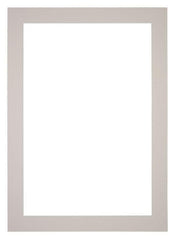 Passe Partout 30x42cm Carton Gris Graniet Bord 5cm Droit De Face | Yourdecoration.fr