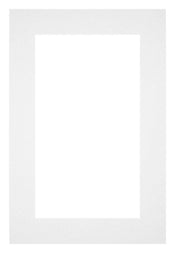 Passe Partout 30x45cm Carton Blanc Bord 5cm Droit De Face | Yourdecoration.fr