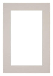 Passe Partout 30x45cm Carton Gris Graniet Bord 5cm Droit De Face | Yourdecoration.fr