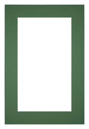 Passe Partout 30x45cm Carton Vert Foret Bord 5cm Droit De Face | Yourdecoration.fr