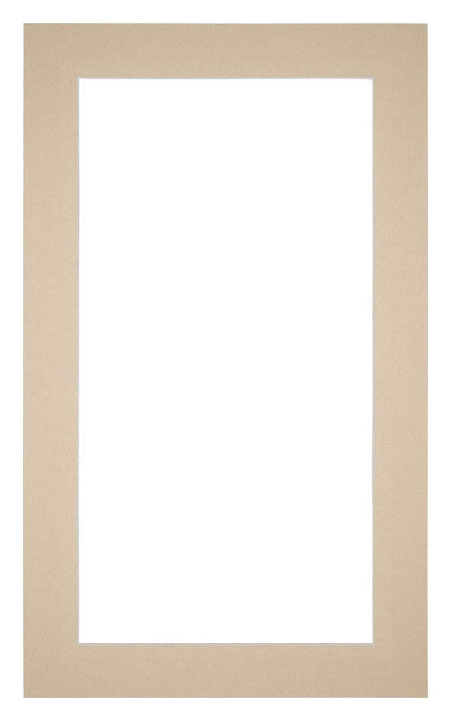 Passe Partout 30x50cm Carton Beige Bord 4cm Droit De Face | Yourdecoration.fr