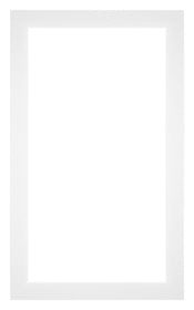 Passe Partout 30x50cm Carton Blanc Bord 3cm Droit De Face | Yourdecoration.fr