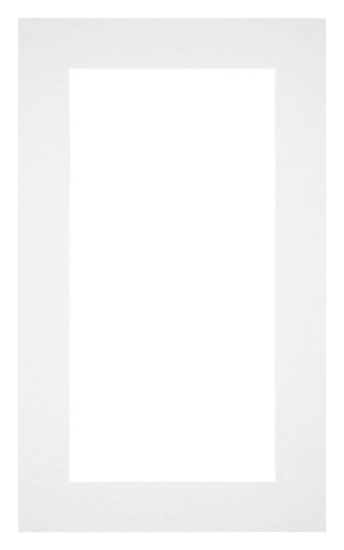 Passe Partout 30x50cm Carton Blanc Bord 5cm Droit De Face | Yourdecoration.fr