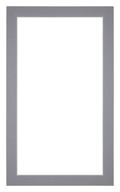 Passe Partout 30x50cm Carton Gris Bord 3cm Droit De Face | Yourdecoration.fr