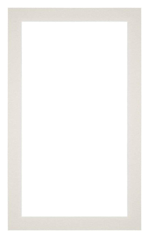 Passe Partout 30x50cm Carton Gris Clair Bord 3cm Droit De Face | Yourdecoration.fr