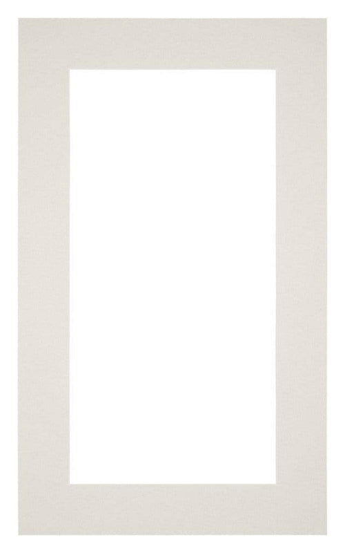 Passe Partout 30x50cm Carton Gris Clair Bord 5cm Droit De Face | Yourdecoration.fr