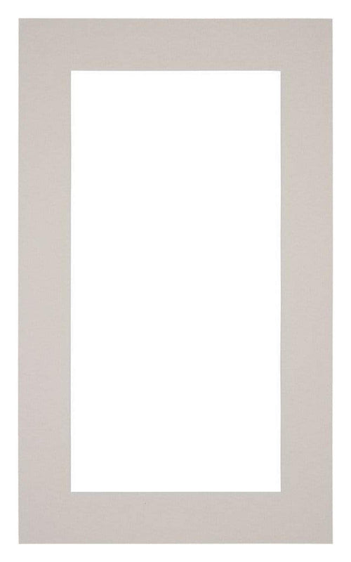 Passe Partout 30x50cm Carton Gris Graniet Bord 5cm Droit De Face | Yourdecoration.fr