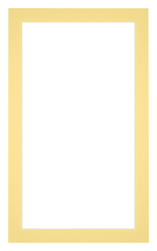 Passe Partout 30x50cm Carton Jaune Bord 3cm Droit De Face | Yourdecoration.fr