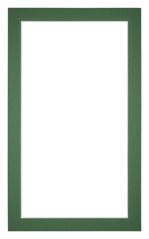 Passe Partout 30x50cm Carton Vert Foret Bord 3cm Droit De Face | Yourdecoration.fr