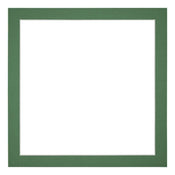 Passe Partout 35x35cm Carton Vert Foret Bord 3cm Droit De Face | Yourdecoration.fr