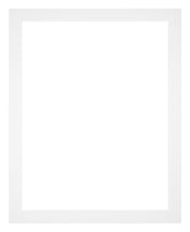 Passe Partout 35x45cm Carton Blanc Bord 3cm Droit De Face | Yourdecoration.fr