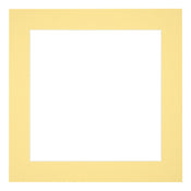 Passe Partout 40x40cm Carton Jaune Bord 5cm Droit De Face | Yourdecoration.fr