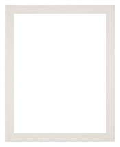 Passe Partout 40x50cm Carton Gris Clair Bord 3cm Droit De Face | Yourdecoration.fr