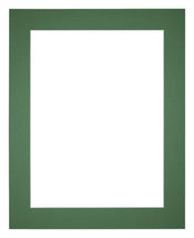 Passe Partout 40x50cm Carton Vert Foret Bord 5cm Droit De Face | Yourdecoration.fr