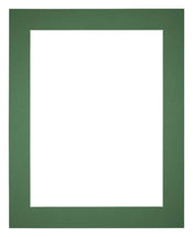 Passe Partout 40x55cm Carton Vert Foret Bord 5cm Droit De Face | Yourdecoration.fr