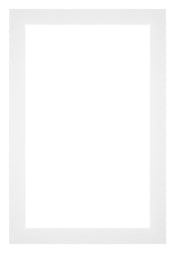 Passe Partout 40x60cm Carton Blanc Bord 3cm Droit De Face | Yourdecoration.fr