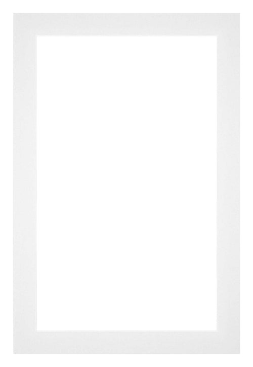 Passe Partout 40x60cm Carton Blanc Bord 3cm Droit De Face | Yourdecoration.fr