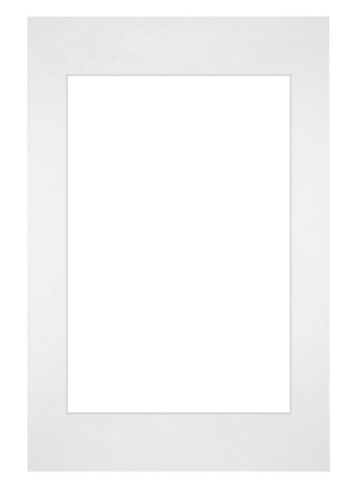 Passe Partout 40x60cm Carton Blanc Bord Droit De Face | Yourdecoration.fr