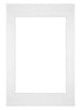 Passe Partout 40x60cm Carton Blanc Bord Droit De Face | Yourdecoration.fr