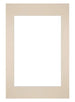 Passe Partout 40x60cm Carton Teinte Bord Droit De Face | Yourdecoration.fr