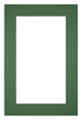 Passe Partout 40x60cm Carton Vert Foret Bord 5cm Droit De Face | Yourdecoration.fr