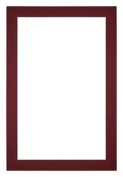 Passe Partout 40x60cm Carton Vin Rouge Bord 3cm Droit De Face | Yourdecoration.fr