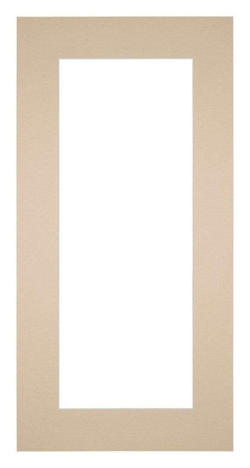 Passe Partout 40x70cm Carton Beige Bord 6cm Droit De Face | Yourdecoration.fr