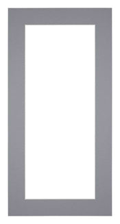 Passe Partout 40x70cm Carton Gris Bord 5cm Droit De Face | Yourdecoration.fr