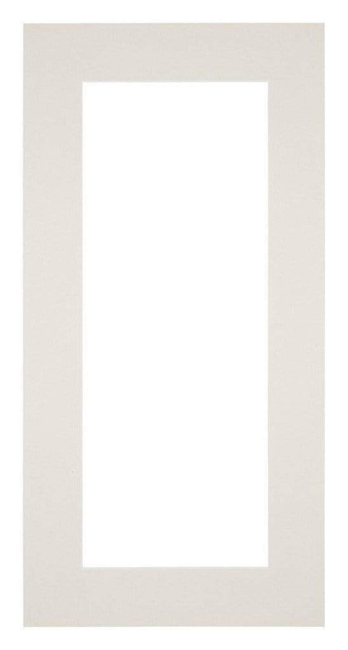 Passe Partout 40x70cm Carton Gris Clair Bord 6cm Droit De Face | Yourdecoration.fr