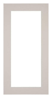 Passe Partout 40x70cm Carton Gris Graniet Bord 5cm Droit De Face | Yourdecoration.fr