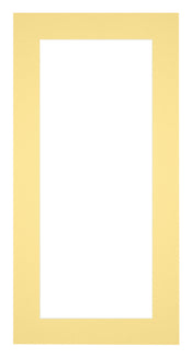 Passe Partout 40x70cm Carton Jaune Bord 5cm Droit De Face | Yourdecoration.fr