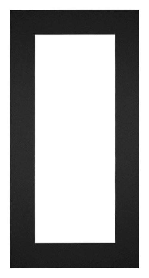 Passe Partout 40x70cm Carton Noir Bord 6cm Droit De Face | Yourdecoration.fr