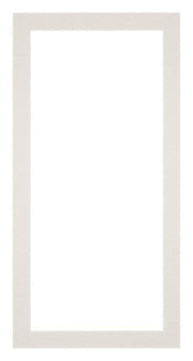 Passe Partout 40x80cm Carton Gris Clair Bord 3cm Droit De Face | Yourdecoration.fr