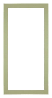 Passe Partout 40x80cm Carton Vert Menthe Bord 3cm Droit De Face | Yourdecoration.fr