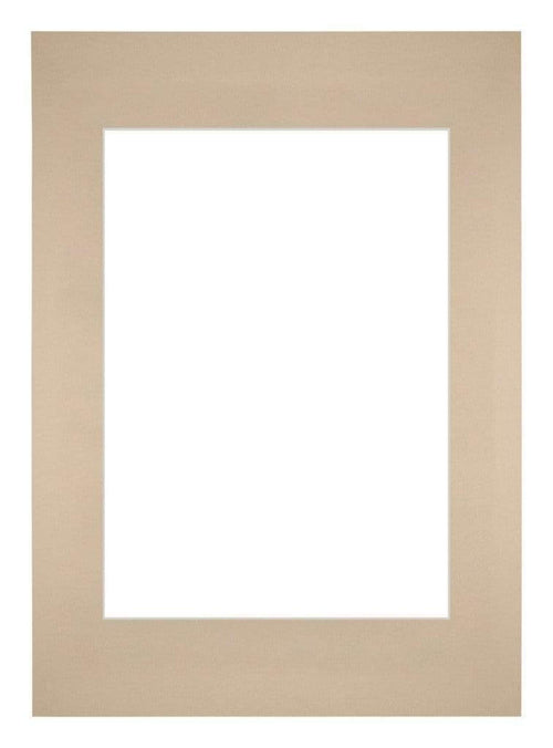 Passe Partout 42x59 4cm A2 A3 Carton Beige Bord Droit De Face | Yourdecoration.fr