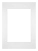 Passe Partout 42x59 4cm A2 A3 Carton Blanc Bord Droit De Face | Yourdecoration.fr