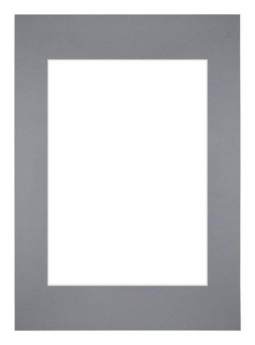 Passe Partout 42x59 4cm A2 A3 Carton Gris Bord Droit De Face | Yourdecoration.fr