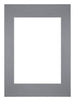 Passe Partout 42x59 4cm A2 A3 Carton Gris Bord Droit De Face | Yourdecoration.fr