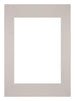 Passe Partout 42x59 4cm A2 A3 Carton Gris Graniet Bord Droit De Face | Yourdecoration.fr