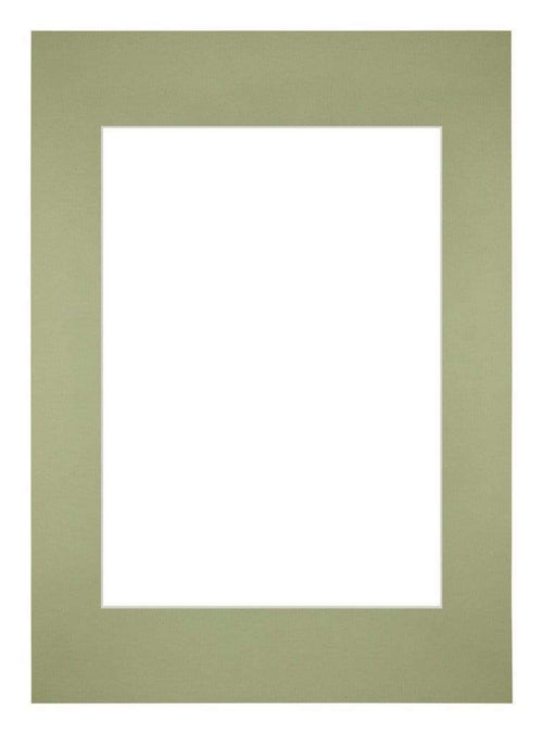 Passe Partout 42x59 4cm A2 A3 Carton Vert Menthe Bord Droit De Face | Yourdecoration.fr