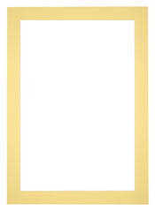 Passe Partout 42x60cm Carton Jaune Bord 5cm Droit De Face | Yourdecoration.fr