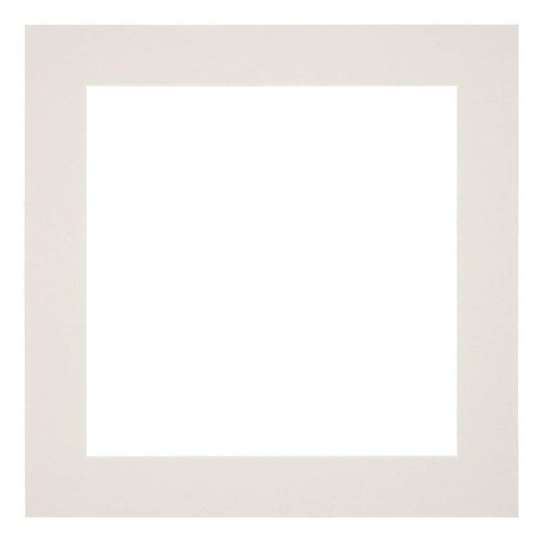 Passe Partout 45x45cm Carton Gris Clair Bord 5cm Droit De Face | Yourdecoration.fr