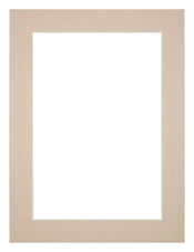 Passe Partout 45x60cm Carton Beige Bord 4cm Droit De Face | Yourdecoration.fr