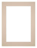 Passe Partout 45x60cm Carton Beige Bord 4cm Droit De Face | Yourdecoration.fr