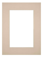 Passe Partout 45x60cm Carton Beige Bord 6cm Droit De Face | Yourdecoration.fr