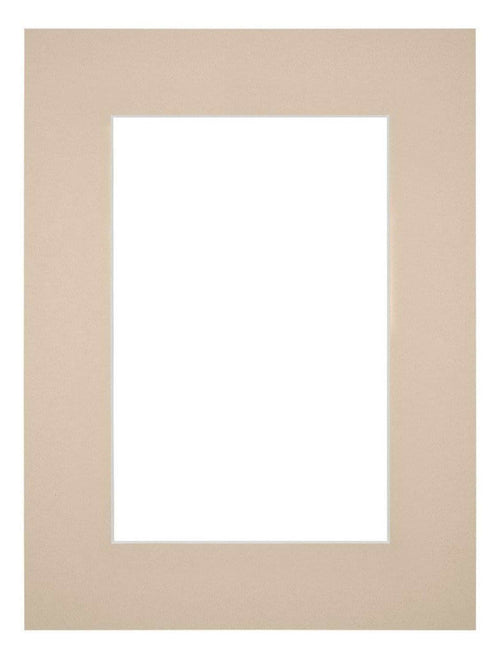 Passe Partout 45x60cm Carton Beige Bord 6cm Droit De Face | Yourdecoration.fr