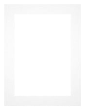 Passe Partout 45x60cm Carton Blanc Bord 4cm Droit De Face | Yourdecoration.fr